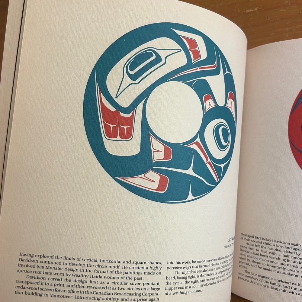 Vintage RARE hardback book Robert Davidson: Haida Printmaker. Gorgeous! - Picture 9 of 15